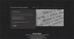 Desktop Screenshot of princetonwritingacademy.com
